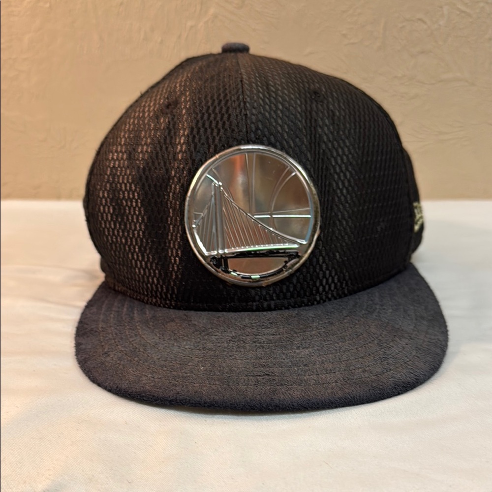 New Era Black and Silver Snapback Hat
